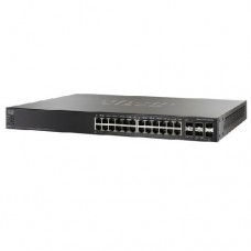 Cisco SG500X-24P 24P GB POE with 4Port 10GB Stackable Managed Switch SG500X-24P-K9